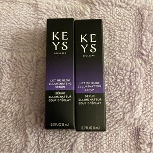 2 Mini Keys Let Me Glow Illuminating Serum